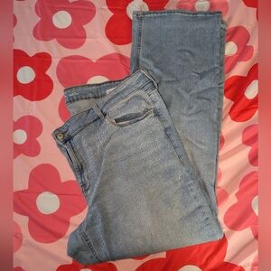 Old Navy Light Blue Straight Leg Jeans